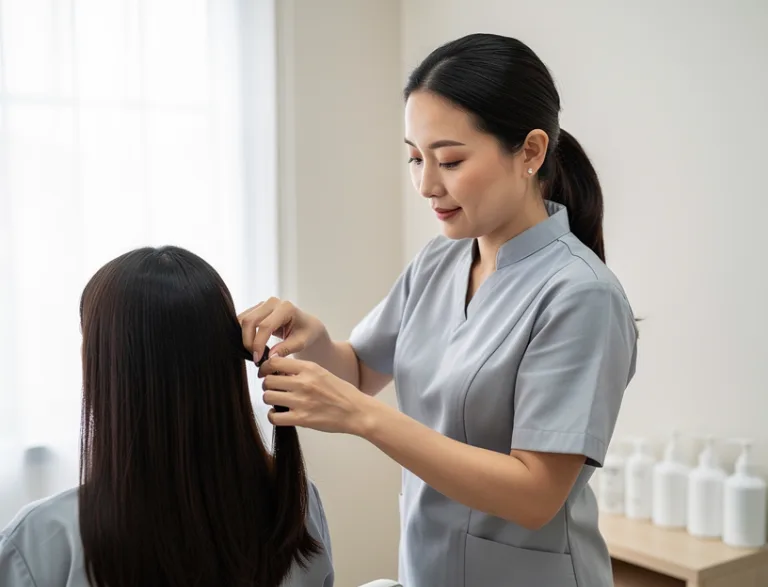 ヘアエクステ 江南厚生病院